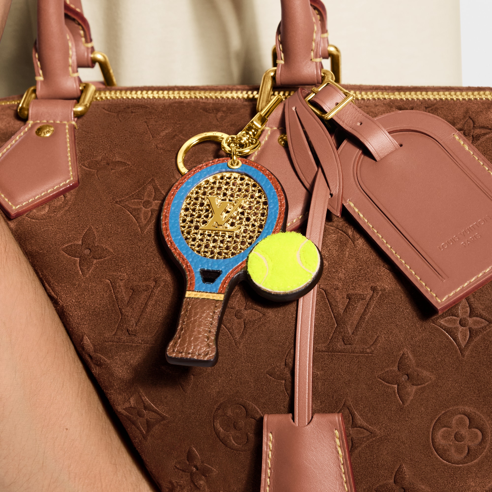 ルイヴィトン　Luis VUITTON キーホルダー　テニス LV Tennis Racket Key Holder and Bag Charm S00 - Accessories